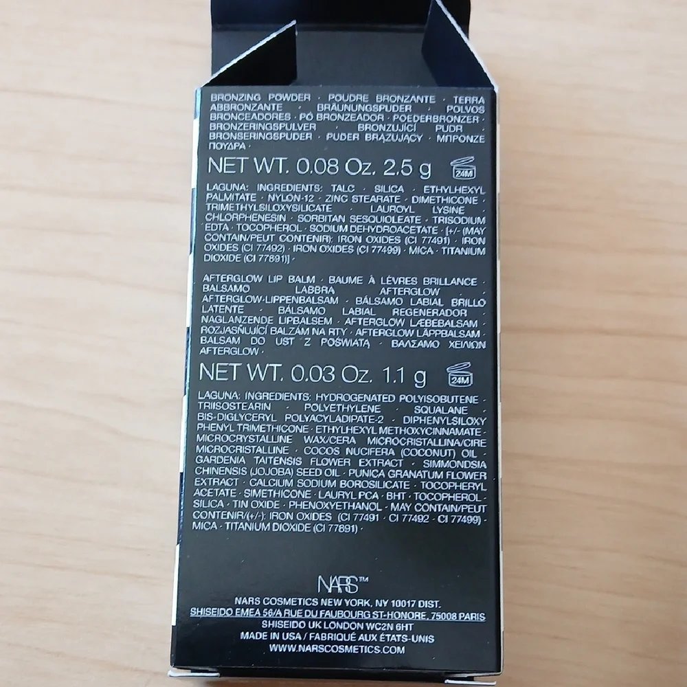 NARS Laguna Bronzer and Afterglow Lipbalm Duo - Mini